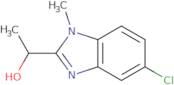 1-(5-Chloro-1-methyl-1H-1,3-benzodiazol-2-yl)ethan-1-ol