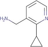 1-(2-Cyclopropylpyridin-3-yl)methanamine