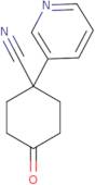 4-Oxo-1-(3-pyridinyl)-cyclohexanecarbonitrile