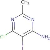 6-Chloro-5-iodo-2-methylpyrimidin-4-amine