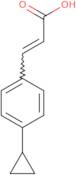 (2E)-3-(4-Cyclopropylphenyl)prop-2-enoic acid