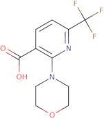 2-(Morpholin-4-yl)-6-(trifluoromethyl)pyridine-3-carboxylic acid