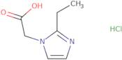 2-(2-Ethyl-1H-imidazol-1-yl)acetic acid hydrochloride