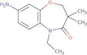 8-Amino-5-ethyl-3,3-dimethyl-2,3,4,5-tetrahydro-1,5-benzoxazepin-4-one