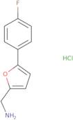 {[5-(4-Fluorophenyl)-2-furyl]methyl}amine hydrochloride