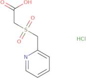 2-[(Pyridin-2-yl)methanesulfonyl]acetic acid hydrochloride