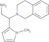 [2-(3,4-Dihydroisoquinolin-2(1H)-yl)-2-(1-methyl-1H-pyrrol-2-yl)ethyl]amine