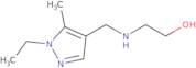 2-{[(1-Ethyl-5-methyl-1H-pyrazol-4-yl)methyl]amino}ethanol