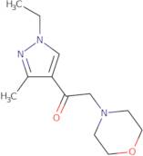 1-(1-Ethyl-3-methyl-1H-pyrazol-4-yl)-2-morpholin-4-ylethanone