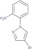 2-(4-Bromo-1H-pyrazol-1-yl)aniline