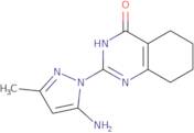 2-(5-Amino-3-methyl-1H-pyrazol-1-yl)-5,6,7,8-tetrahydroquinazolin-4(3H)-one
