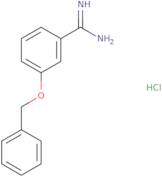 3-(Benzyloxy)benzene-1-carboximidamide hydrochloride