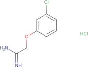 2-(3-Chlorophenoxy)ethanimidamide hydrochloride