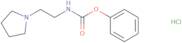 Phenyl N-[2-(1-pyrrolidinyl)ethyl]carbamatehydrochloride