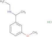 Ethyl[1-(3-methoxyphenyl)ethyl]amine hydrochloride