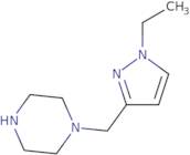 1-[(1-Ethyl-1H-pyrazol-3-yl)methyl]piperazine