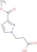 3-[3-(Methoxycarbonyl)-1H-pyrazol-1-yl]propanoic acid