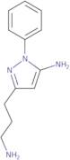 3-(3-Aminopropyl)-1-phenyl-1H-pyrazol-5-amine