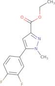 Ethyl 5-(3,4-difluorophenyl)-1-methyl-1H-pyrazole-3-carboxylate