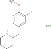 2-(3-Fluoro-4-methoxy-benzyl)-piperidine hydrochloride