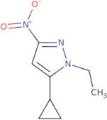 5-Cyclopropyl-1-ethyl-3-nitro-1H-pyrazole