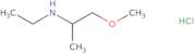 Ethyl(1-methoxypropan-2-yl)amine hydrochloride