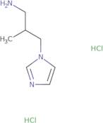 3-(1H-Imidazol-1-yl)-2-methylpropan-1-amine dihydrochloride