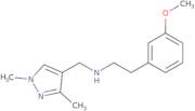 [(1,3-Dimethyl-1H-pyrazol-4-yl)methyl][2-(3-methoxyphenyl)ethyl]amine