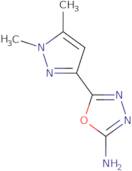 5-(1,5-Dimethyl-1H-pyrazol-3-yl)-1,3,4-oxadiazol-2-amine