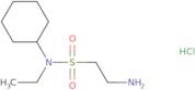 2-Amino-N-cyclohexyl-N-ethylethane-1-sulfonamide hydrochloride