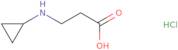 3-(Cyclopropylamino)propanoic acid hydrochloride