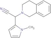 3,4-Dihydroisoquinolin-2(1H)-yl(1-methyl-1H-pyrrol-2-yl)acetonitrile