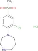 1-[(2-Chloro-4-methylsulfonyl)phenyl]homopiperazine hydrochloride