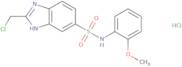 2-(Chloromethyl)-N-(2-methoxyphenyl)-1H-benzimidazole-6-sulfonamide hydrochloride