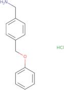 [4-(Phenoxymethyl)phenyl]methanamine hydrochloride