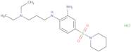 1-N-[3-(Diethylamino)propyl]-4-(piperidine-1-sulfonyl)benzene-1,2-diamine hydrochloride