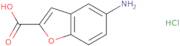 5-Amino-1-benzofuran-2-carboxylic acid hydrochloride