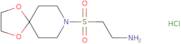2-{1,4-Dioxa-8-azaspiro[4.5]decane-8-sulfonyl}ethan-1-amine hydrochloride