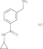 3-(Aminomethyl)-N-cyclopropylbenzamide hydrochloride