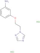 3-[2-(1H-1,2,4-Triazol-1-yl)ethoxy]aniline dihydrochloride