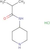 2-Methyl-N-piperidin-4-ylpropanamide Hydrochloride