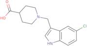 1-[(5-Chloro-1H-indol-3-yl)methyl]piperidine-4-carboxylic Acid