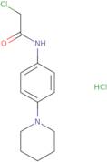 2-Chloro-N-[4-(piperidin-1-yl)phenyl]acetamide hydrochloride