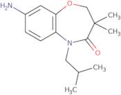 8-Amino-5-isobutyl-3,3-dimethyl-2,3-dihydro-1,5-benzoxazepin-4(5H)-one