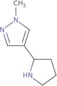 1-Methyl-4-(pyrrolidin-2-yl)-1H-pyrazole