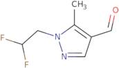 1-(2,2-Difluoroethyl)-5-methyl-1H-pyrazole-4-carbaldehyde