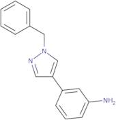 3-(1-Benzyl-1H-pyrazol-4-yl)aniline