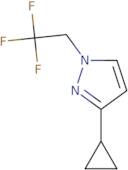 3-Cyclopropyl-1-(2,2,2-trifluoroethyl)-1H-pyrazole