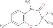 8-Amino-3,3,5-trimethyl-2,3,4,5-tetrahydro-1,5-benzoxazepin-4-one