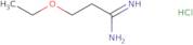 3-Ethoxypropanimidamide hydrochloride